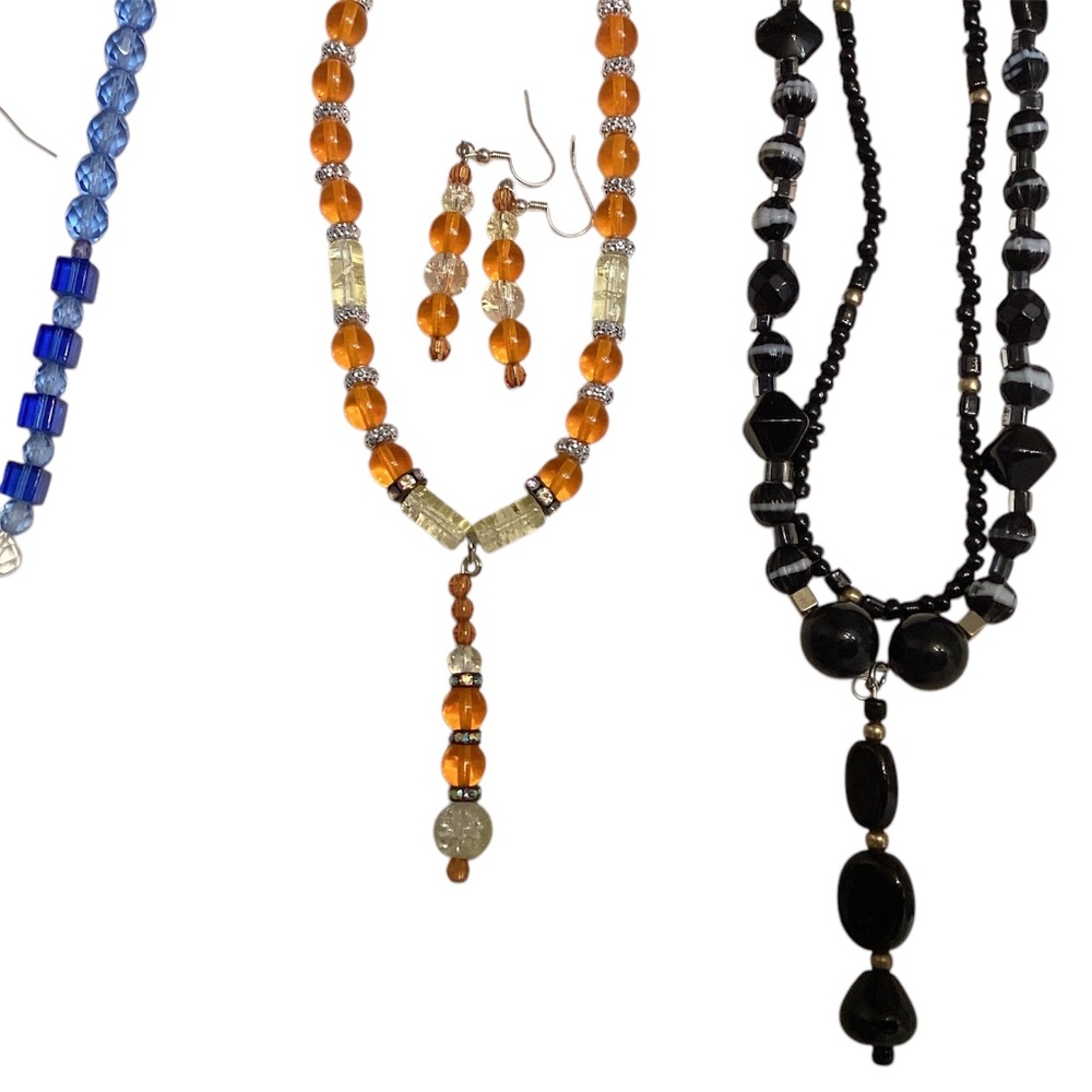 Lot of 3 handmade necklaces